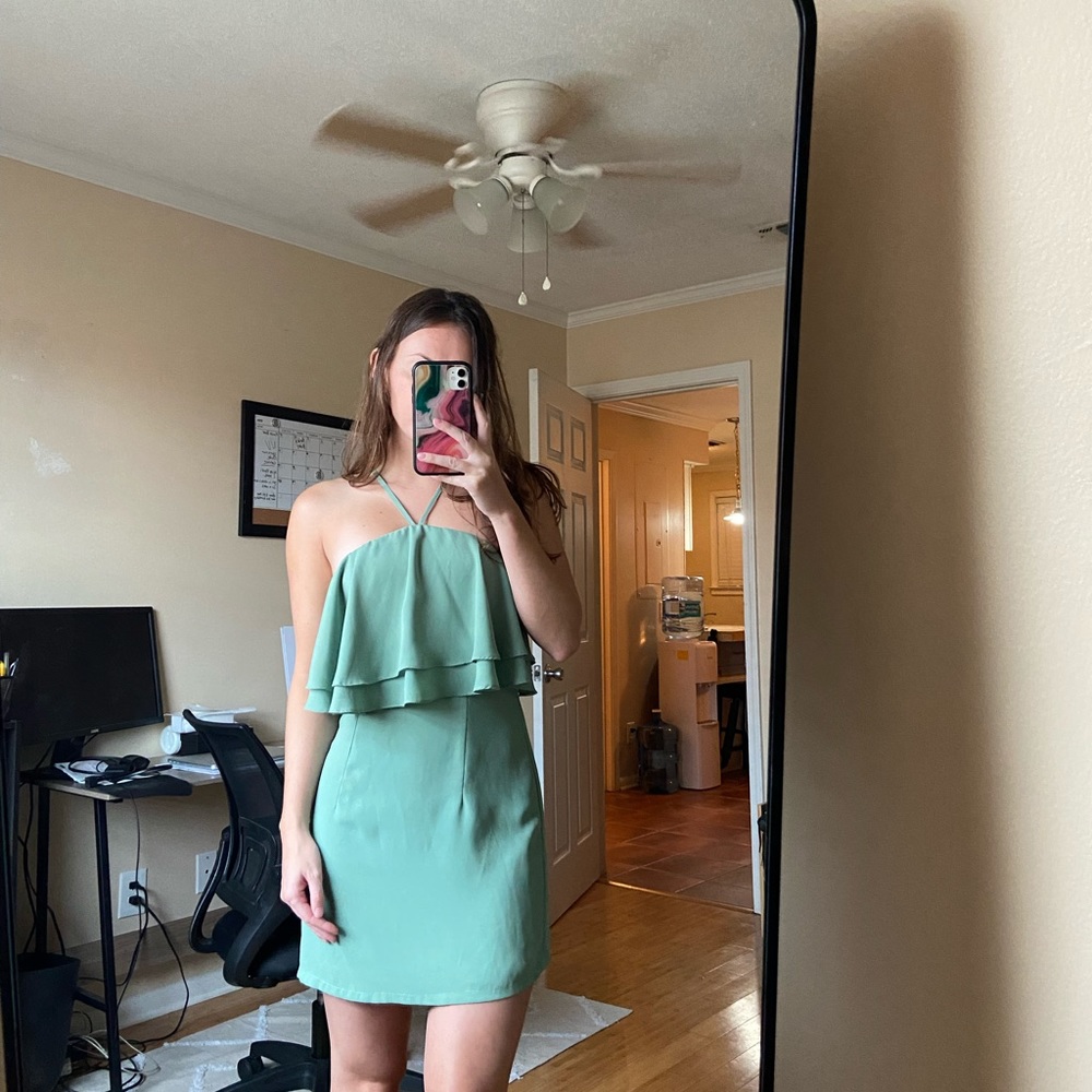 Seafoam Superdown (Revolve) Dress